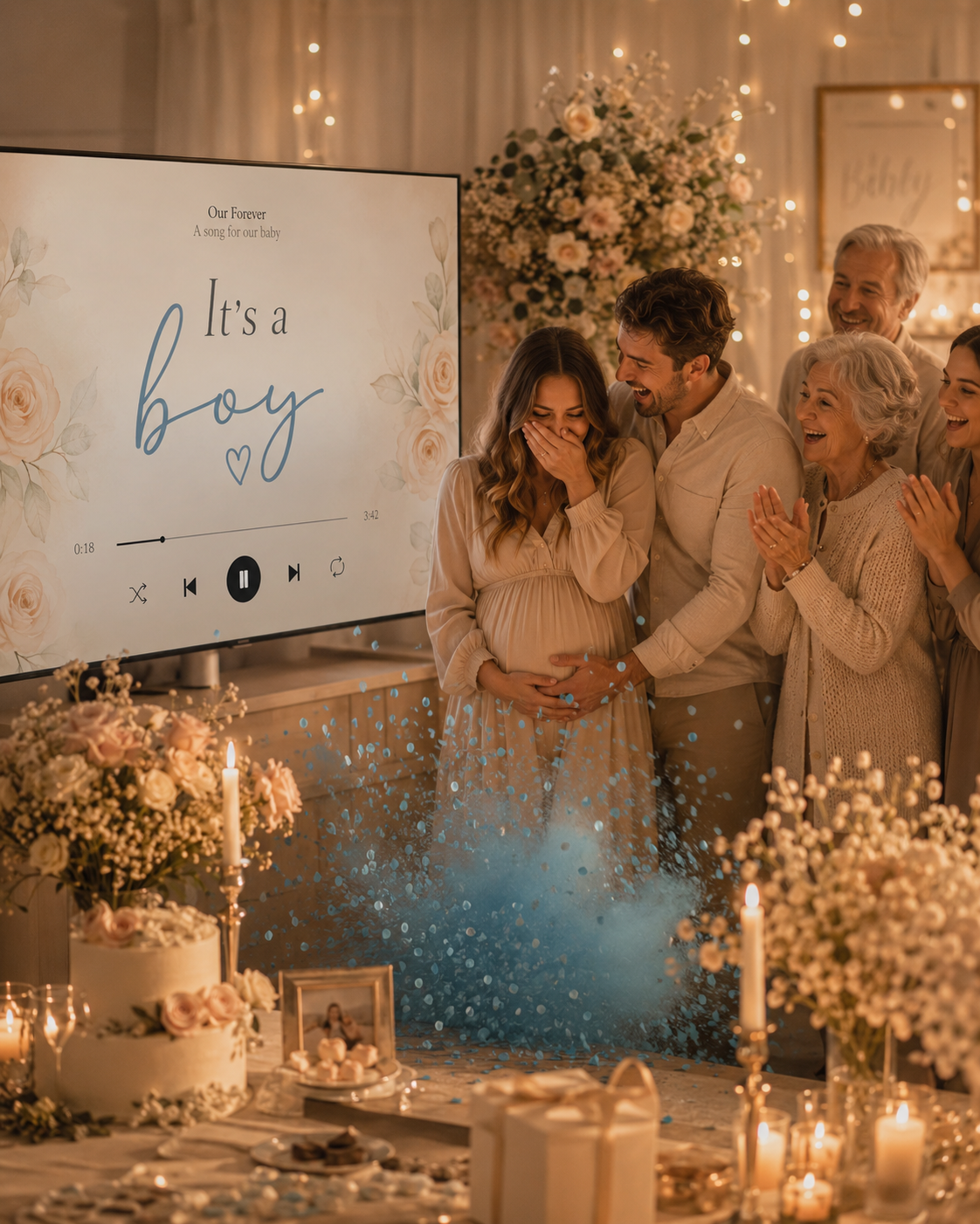 BABY GENDER REVEAL